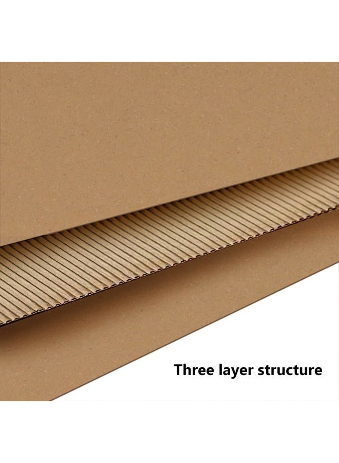 ZBEIVAN 7x5x4 Inches Shipping Boxes Pack of 25, Small Corrugated Cardboard Box for Business Mailing Packaging, Brown - Image 4