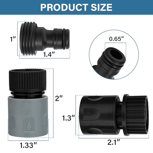 Trdzi Outboard Flush Adapter Replacement for Yamaha, Outboard Quick Connect Flush Kit Compatible with All Four Stroke Models(8HP-425HP), V Max SHO and XTO Offshore - Boat Motor Quick Connect Flush Adapter - Image 4