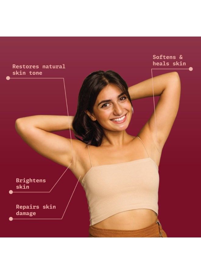 ningen Bearberry Underarm Cream I Added Calendula and Jojoba Extracts I Dermatologically Tested, Paraben Free I 100g - Image 3