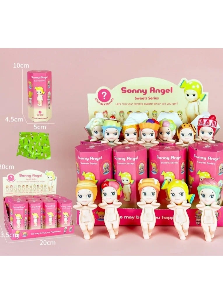 12pc Sonni Angel Blind Box Sweets Series Anime Figures Ornaments Candy Dolls  - Image 1