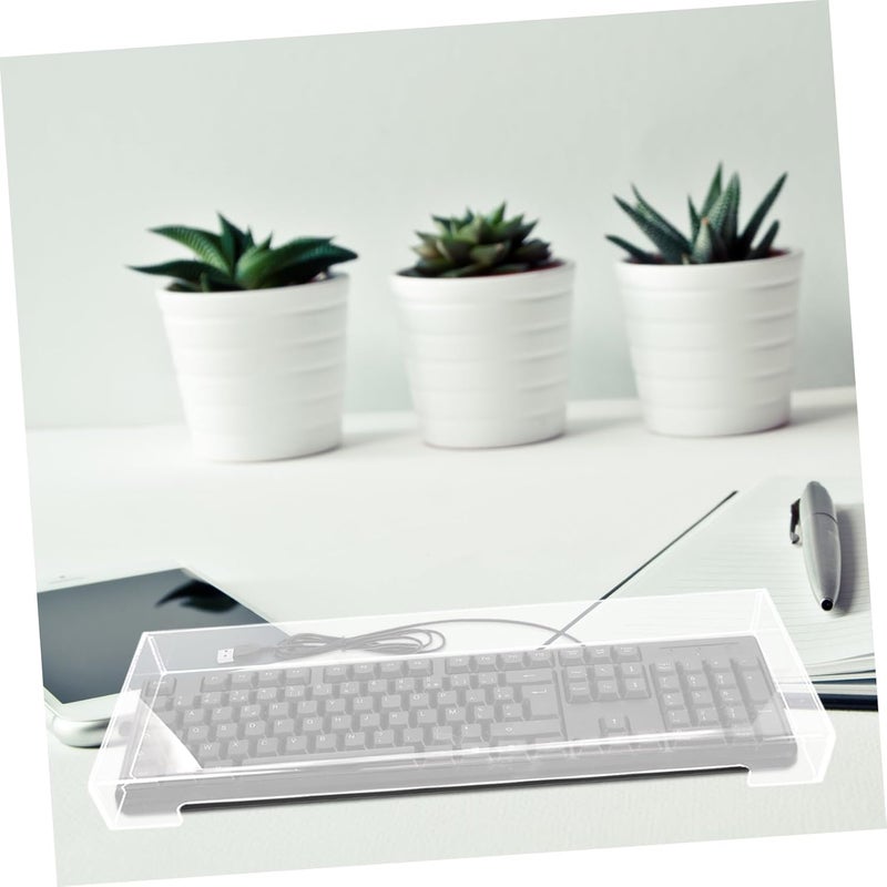 POPETPOP Keyboard Cover Cat Keyboard Case Acrylic Water-Resistant Easy Install Remove - Image 5
