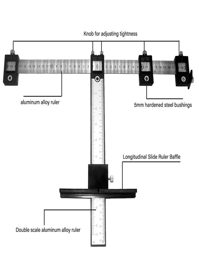 Joywayus Drill Punch Locator Cabinet Hardware Jig New Black Template Woodworking Accurate Drilling Tool - Image 4