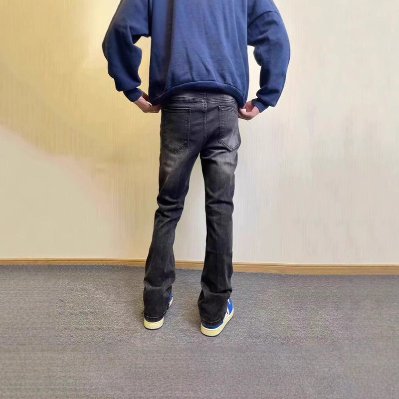 Unisex Casual Daily Denim Jeans - Image 5