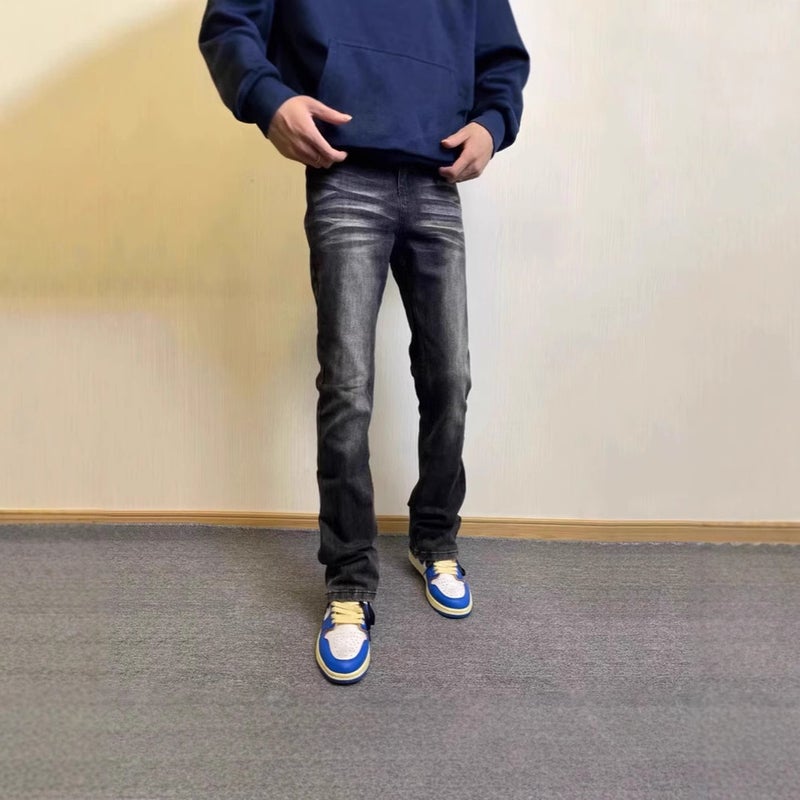 Unisex Casual Daily Denim Jeans - Image 3