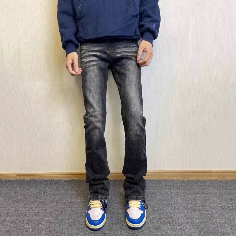 Unisex Casual Daily Denim Jeans - Image 1