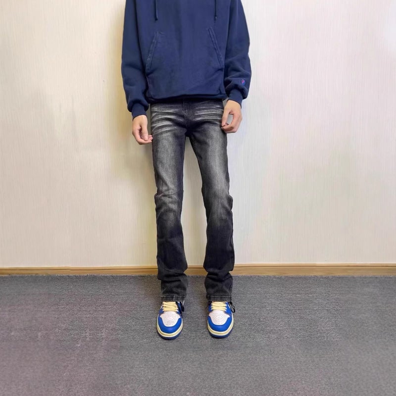 Unisex Casual Daily Denim Jeans - Image 2