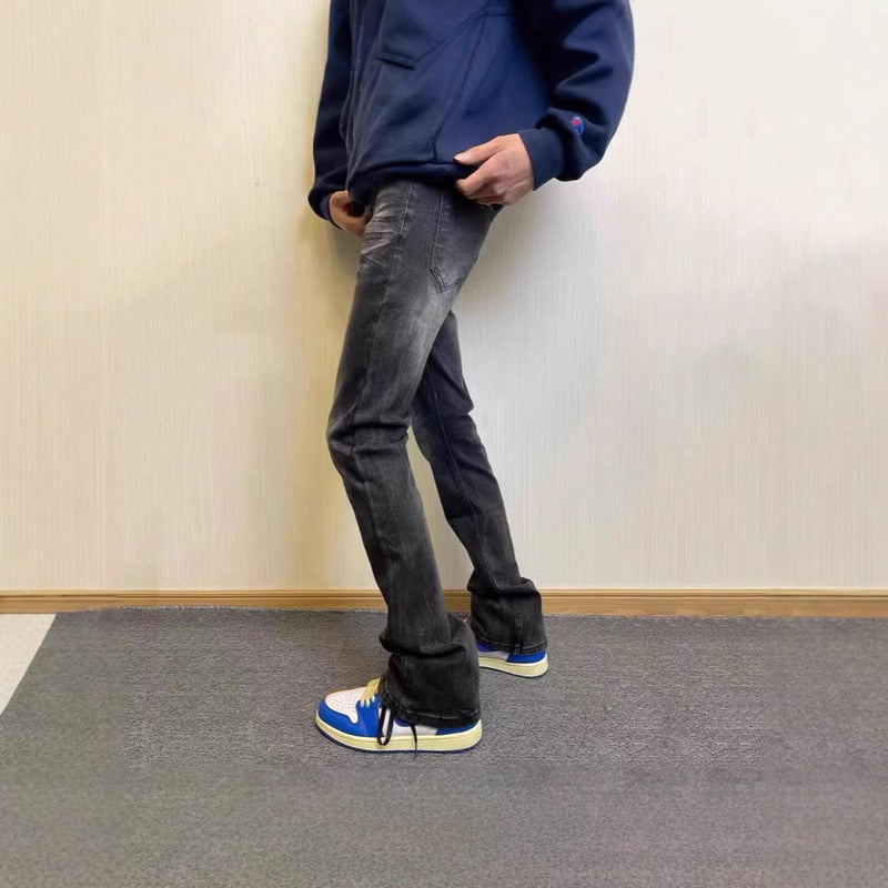 Unisex Casual Daily Denim Jeans - Image 4