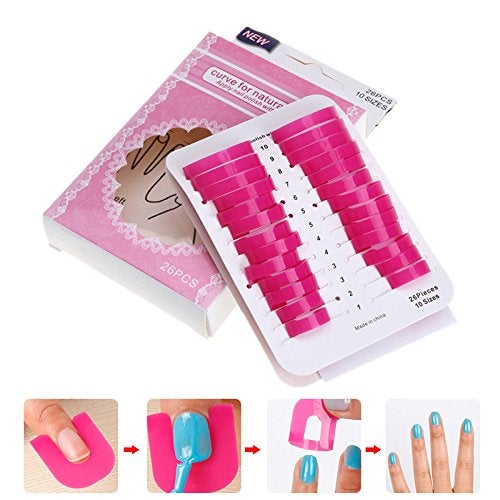 Generic 26Pcsset 10 Size ManicureNail Form Set Creative Nail Art - Image 4