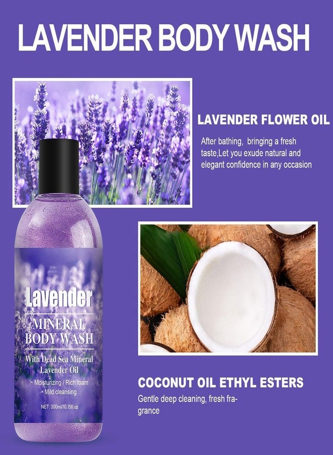 New Cover Lavender Body Wash, Hydrating Shower Gel with Lavender Oil Gentle Daily Cleansing & Nourishing Body Skincare, Soothing Exfoliating Body Soap for Dry & Sensitive Skin, All Skin Types - Image 3