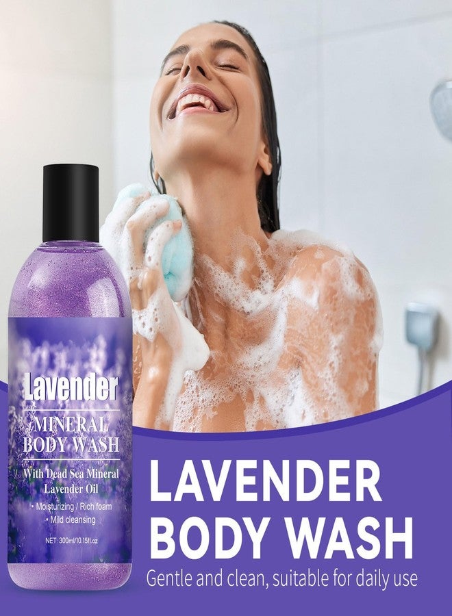 New Cover Lavender Body Wash, Hydrating Shower Gel with Lavender Oil Gentle Daily Cleansing & Nourishing Body Skincare, Soothing Exfoliating Body Soap for Dry & Sensitive Skin, All Skin Types - Image 2