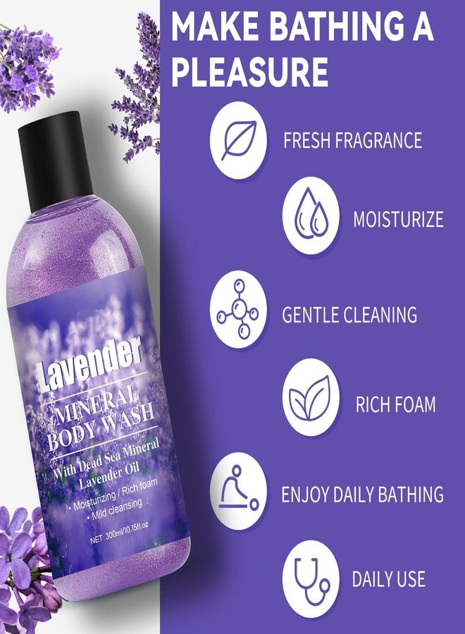 New Cover Lavender Body Wash, Hydrating Shower Gel with Lavender Oil Gentle Daily Cleansing & Nourishing Body Skincare, Soothing Exfoliating Body Soap for Dry & Sensitive Skin, All Skin Types - Image 4