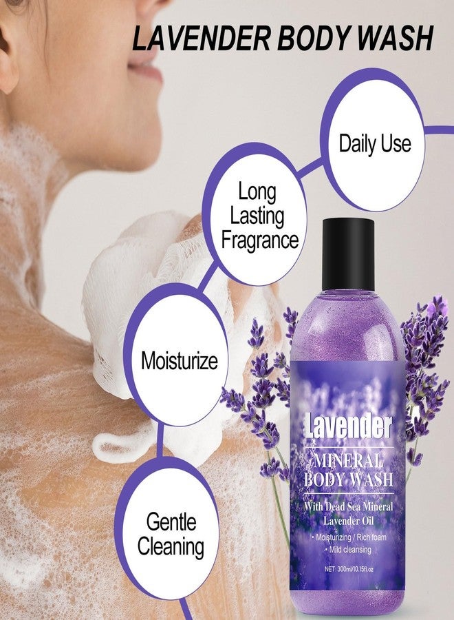 New Cover Lavender Body Wash, Hydrating Shower Gel with Lavender Oil Gentle Daily Cleansing & Nourishing Body Skincare, Soothing Exfoliating Body Soap for Dry & Sensitive Skin, All Skin Types - Image 5