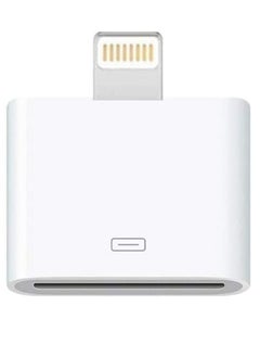 Ntech Lightning to 30-Pin Adapter Black COVS iPhone 8-Pin Male to 30-Pin Female Sync Converter Connector & Charging Support for iPhone 13/13P/12/12PM/11/11PM/XS/X/8/8P/7 iPad/iPod Model iPhone Adapter