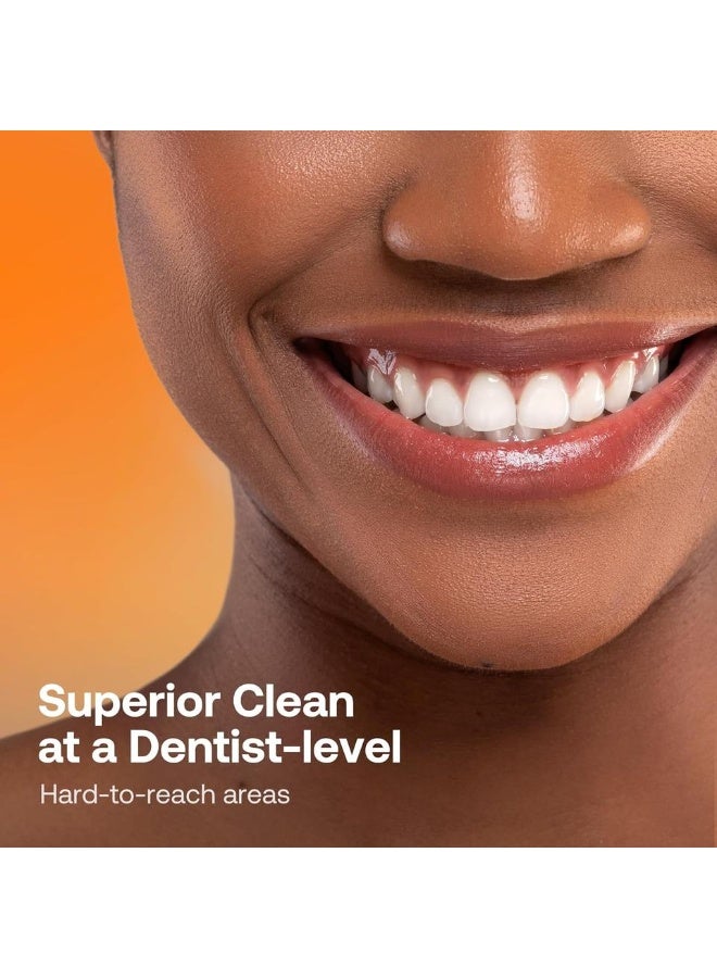 بيتفي فرشاة أسنان كهربائية قابلة لإعادة الشحن من Bitvae BV R2 للبالغين، 5 أوضاع تنظيف، شعيرات ناعمة، مقاومة للماء IPX7، فرشاة أسنان لتبييض الأسنان - Image 4