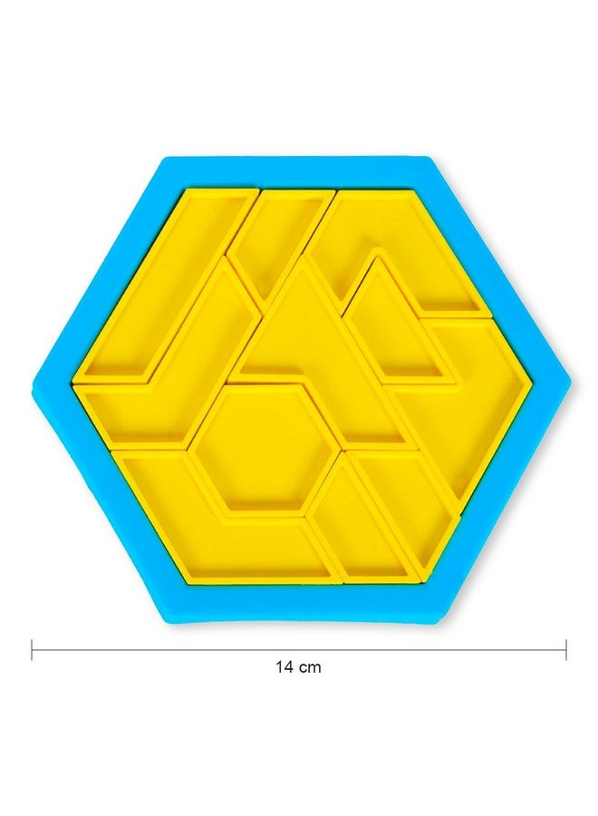 راتاناز لعبة تانجرام الحديثة من راتنا، لعبة الأشكال الكلاسيكية مع 60 تحديًا، ألعاب عائلية للكبار والصغار من سن 5 سنوات فما فوق - Image 4