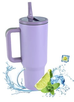 40oz Leakproof Water Bottle-Purple