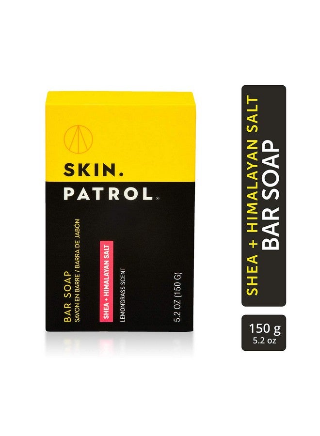 صابون سكين باترول بزبدة الشيا وملح الهيمالايا - خالٍ من الكبريتات والبارابين، 5.2 أونصة / 150 جم - عبوة من قطعة واحدة - Image 1