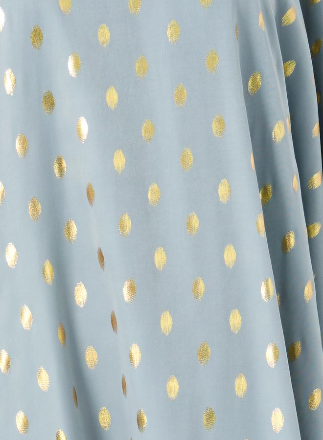 Take Two Take Two Foil Printed Batwing Sleeve Kaftan - Image 3