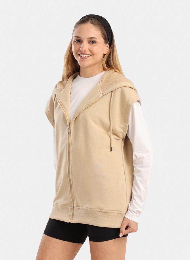 Carina Cotton Blend Lounge Hoodie - Image 1
