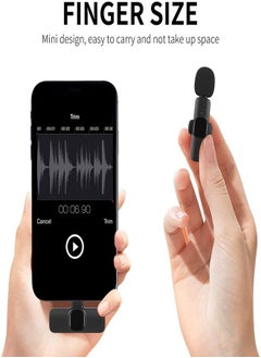 WALL BEAUTY 4 In 1 K9 Wireless Microphone Digital Mini Portable Recording Clip Mic With Receiver For All Type C Micro USB Lightning IOs Mobile Phones Camera Laptop For Vlogging  - Image 3