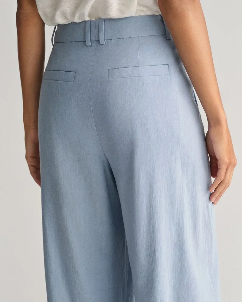 Gant  Relaxed Stretch Linen Tailored Pant for Women | Best Price UAE