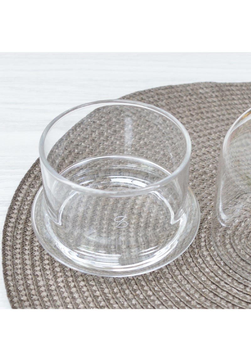 Pasabahce Basic Service Bowl With Dome 230 ml Clear - Image 4