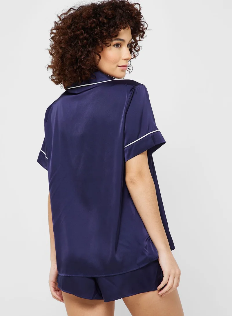 Cotton On Body Pocket Detail Nightdress & Pyjama Set