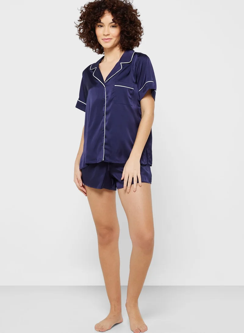 Cotton On Body Pocket Detail Nightdress & Pyjama Set