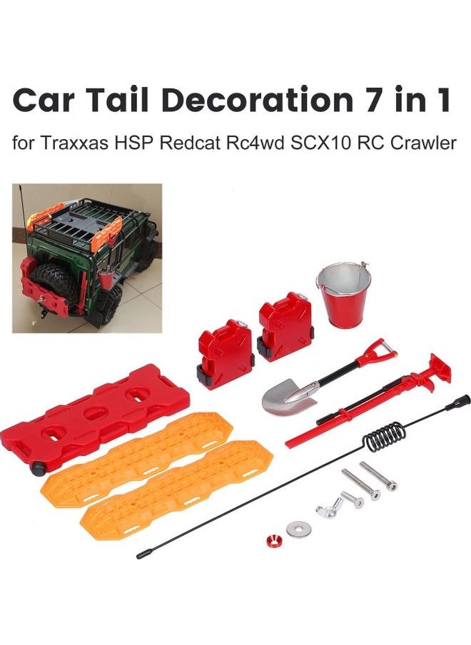 NIBEMINENT 7-Piece Car Tail Decoration Set  - Image 1
