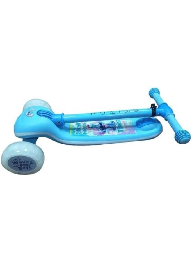 STITCH Disney Stitch 3-Wheel Scooter With Multiple Light Modes DCA51974-ST - Image 3