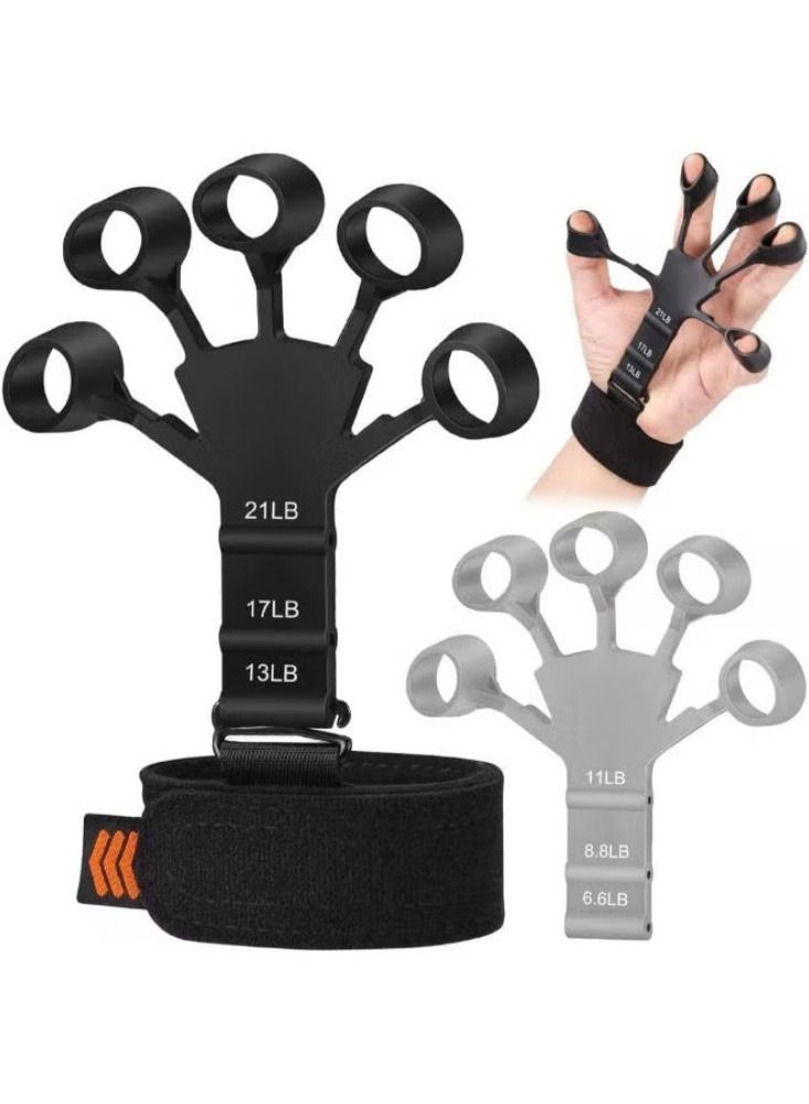 Dream Zone Guitar Finger Strength Trainer Hand Therapys and Training Device - Image 1