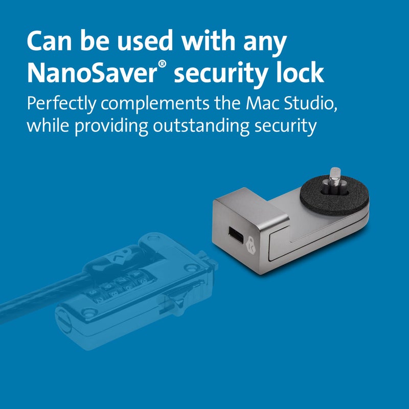 Kensington Lock Designed for Mac Studio Locking Adapter Mac Studio Mount (K65101WW) - Image 2