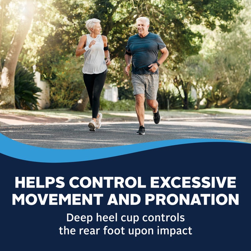 Airplus Plantar Fascia Orthotic 3/4 Length Shoe Insole (FSA&HSA Eligible)-Foam Shell & Gel Heel - Deep Heel Cup, Full-Foot Arch Support-Soft Cushioning & Stability -Fits Most Shoes & Boots-Unisex - Image 5