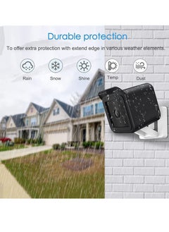 Excefore Silicone Skins, for Wyze Cam V3 ONLY - Weatherproof Camouflaged Protective Cover Housing Case Indoor Outdoor for Wyze Cam V3 Home Security Camera  - Image 3