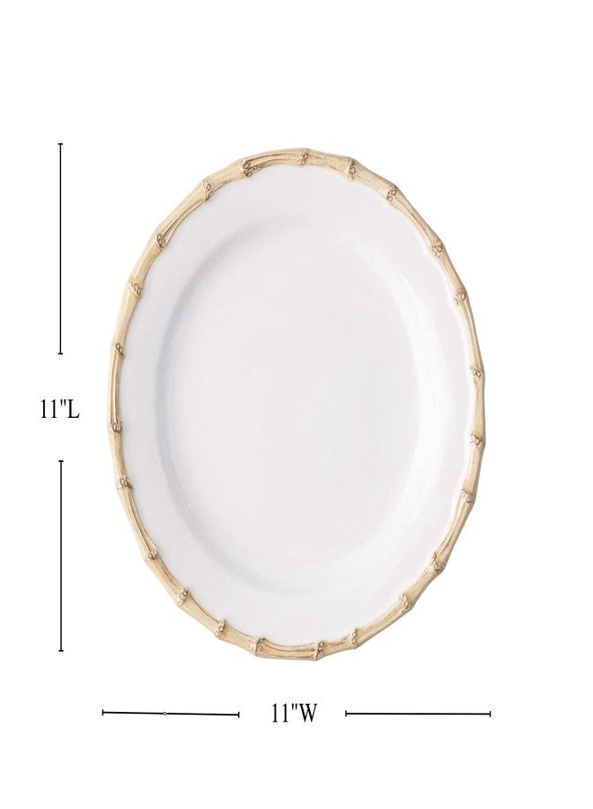 Juliska Bamboo Natural Dinner Plate - Image 3