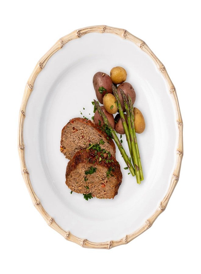 Juliska Bamboo Natural Dinner Plate - Image 2