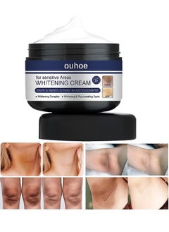 Whitening Cream For Sensitive Areas, Dark Spot Remover For Face And Body For Neck, Underarm Elbows Intimate Areas Knees And Private Areas, Intimate Skin Cream Bleaching Cream 30g