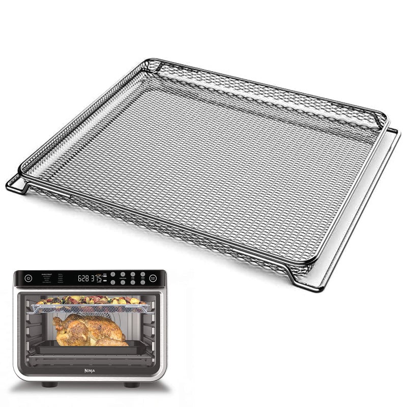 Air Fryer Oven Basket Original Replacement Baking Trays for NINJA DT201 DT251 Foodi Digital Air Fryer Oven Mesh Basket Ideal Accessories for Air Frying and Dehydrating