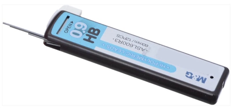 M&G Mechanical Pencil Leads, Hb 0.9Mm - NO: Asl 600R3 - Image 3