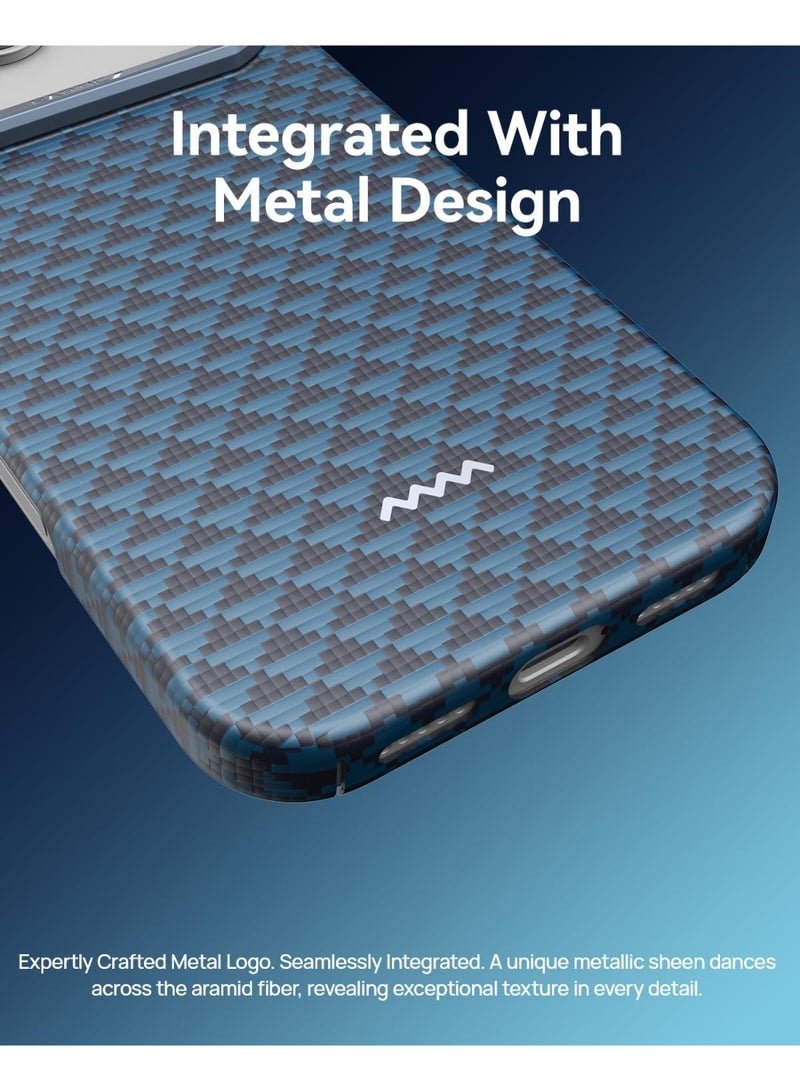 RAPTIC Aramid Skin for iPhone 17 Pro MAX Case [MagSafe] Ultra Slim 1500D Aramid Fiber cover - Profound - Image 4