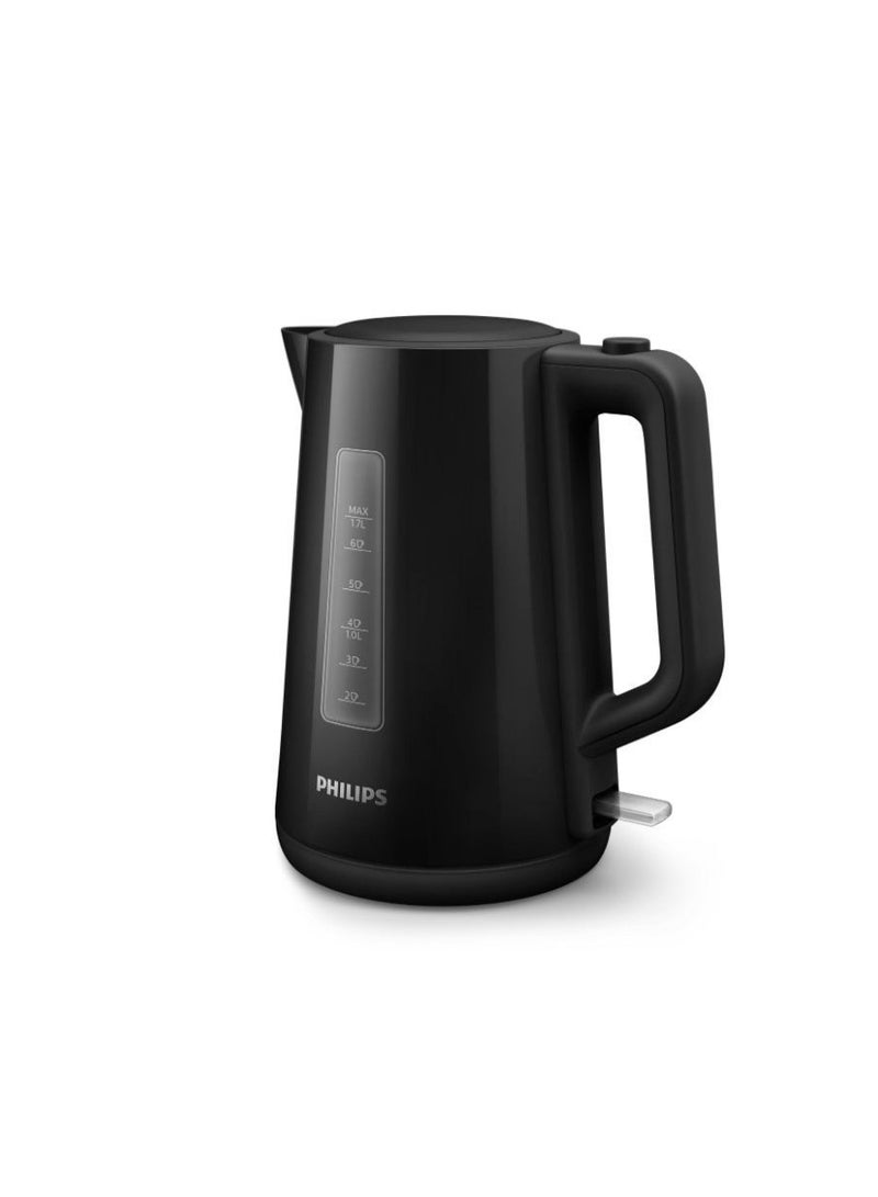 Philips electric kettle - 2200W, 1.7 L, Water level indicator, Black, Plastic - HD9318/20 1.7 L 2200 W HD9318/20 Black - Image 2