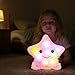 Cuteoy 13 Musical Pink Star Plush Pillow Glowing Twinkle Night Light Stuffed Animal LED Toys Adjustable Volume Birthday for Girls Boys - Image 4