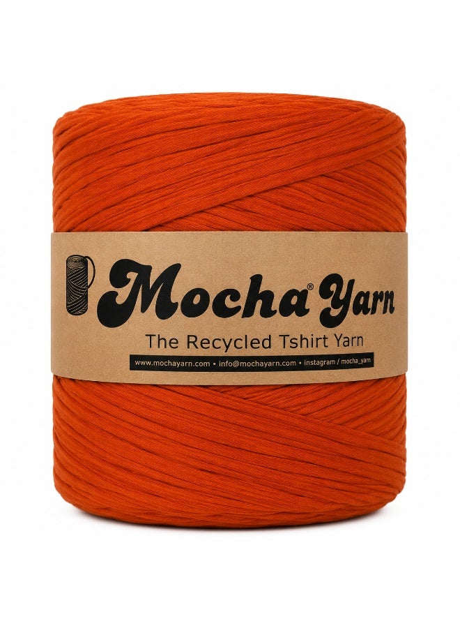 Mocha Yarn T-Shirt Yarn – Burnt Orange