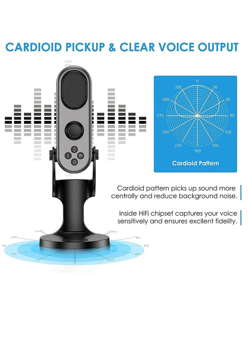 Jmary MC-PW7 Professional USB Microphone for Podcast live Streaming - Image 3
