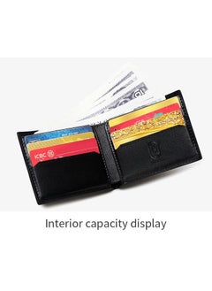 RA105 Genuine Leather Multiple Card Slots Casual Bifold Wallet - Brown - pzsku/ZDDFDC2A3A77EE7A97C72Z/45/_/1677539021/2932394a-d3ac-4235-afb5-3ec8634397a9