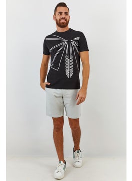 JOHN RICHMOND Men Sportswear Fit Graphic T-shirt, Black Combo  - Image 2