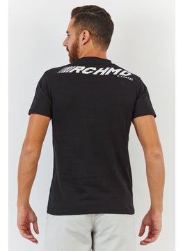 JOHN RICHMOND Men Sportswear Fit Graphic T-shirt, Black Combo  - Image 3