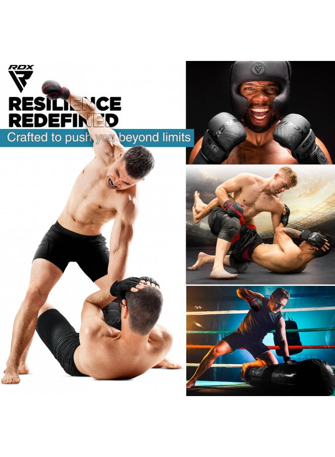 Rdx قفازات RDX MMA للملاكمة والتدريب، قفازات فنون القتال المفتوحة للرجال والنساء، دعم المعصم من جلد مايا، قفازات قتال في cage، رياضات القتال، تدريب الملاكمة، موياي تاي، حقيبة الضرب، كيك بوكسينغ - Image 4