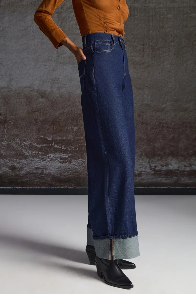 جريميلانج Reine Women's Blue Jeans