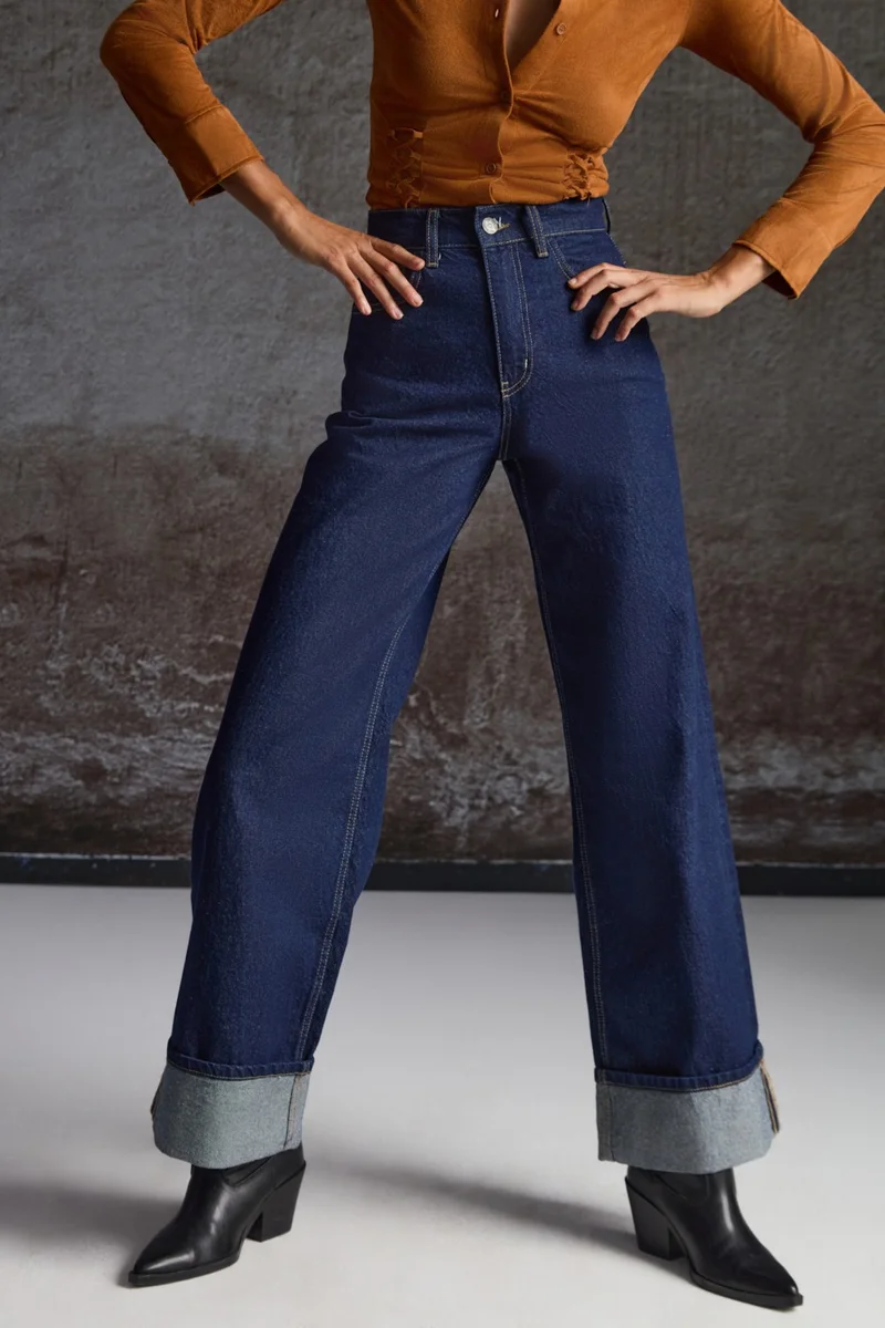 جريميلانج Reine Women's Blue Jeans